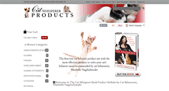 Desktop Screenshot of catwhispererproducts.com